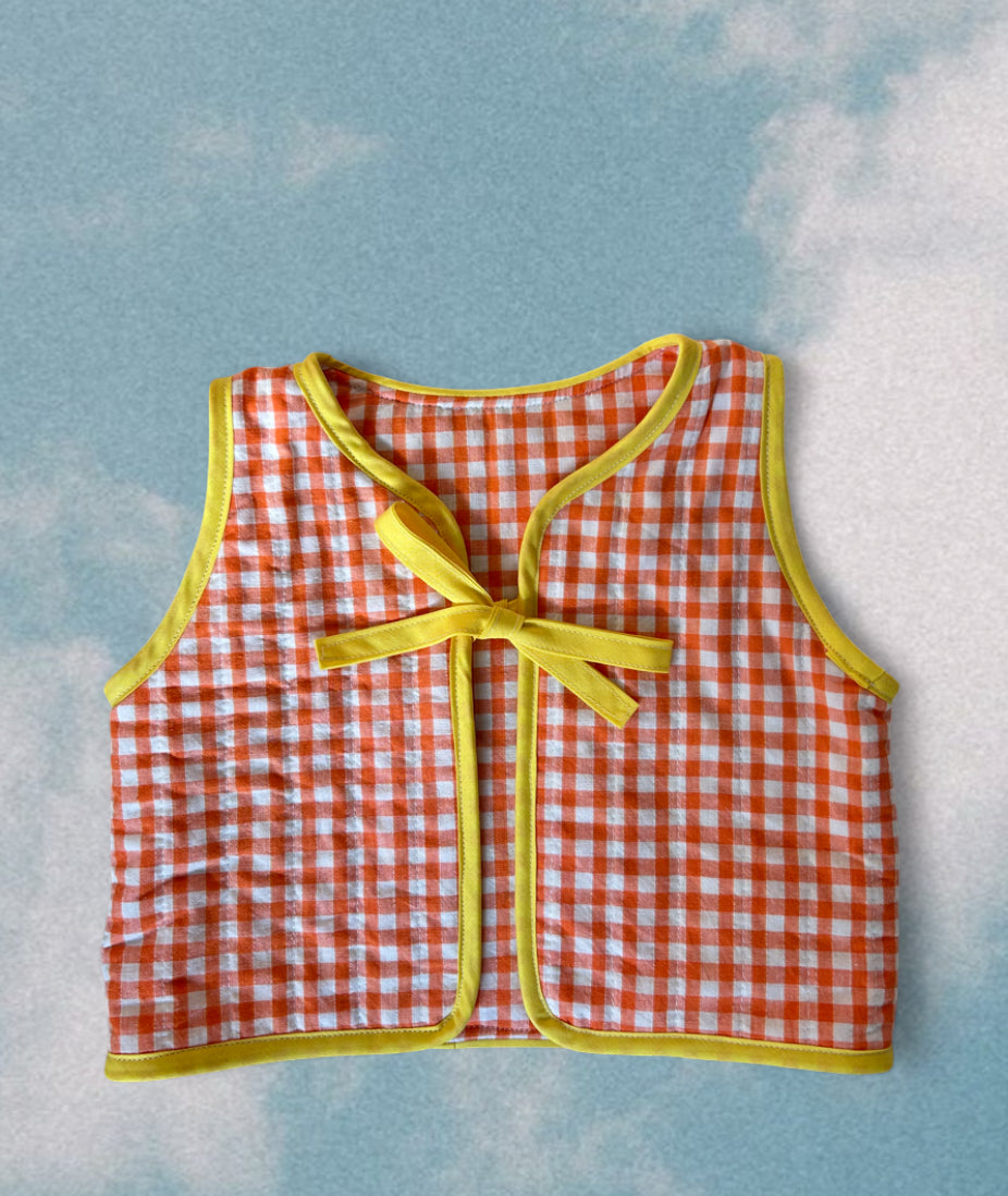 Big Ted & Little Ted Quilted Vest (12-18 months)