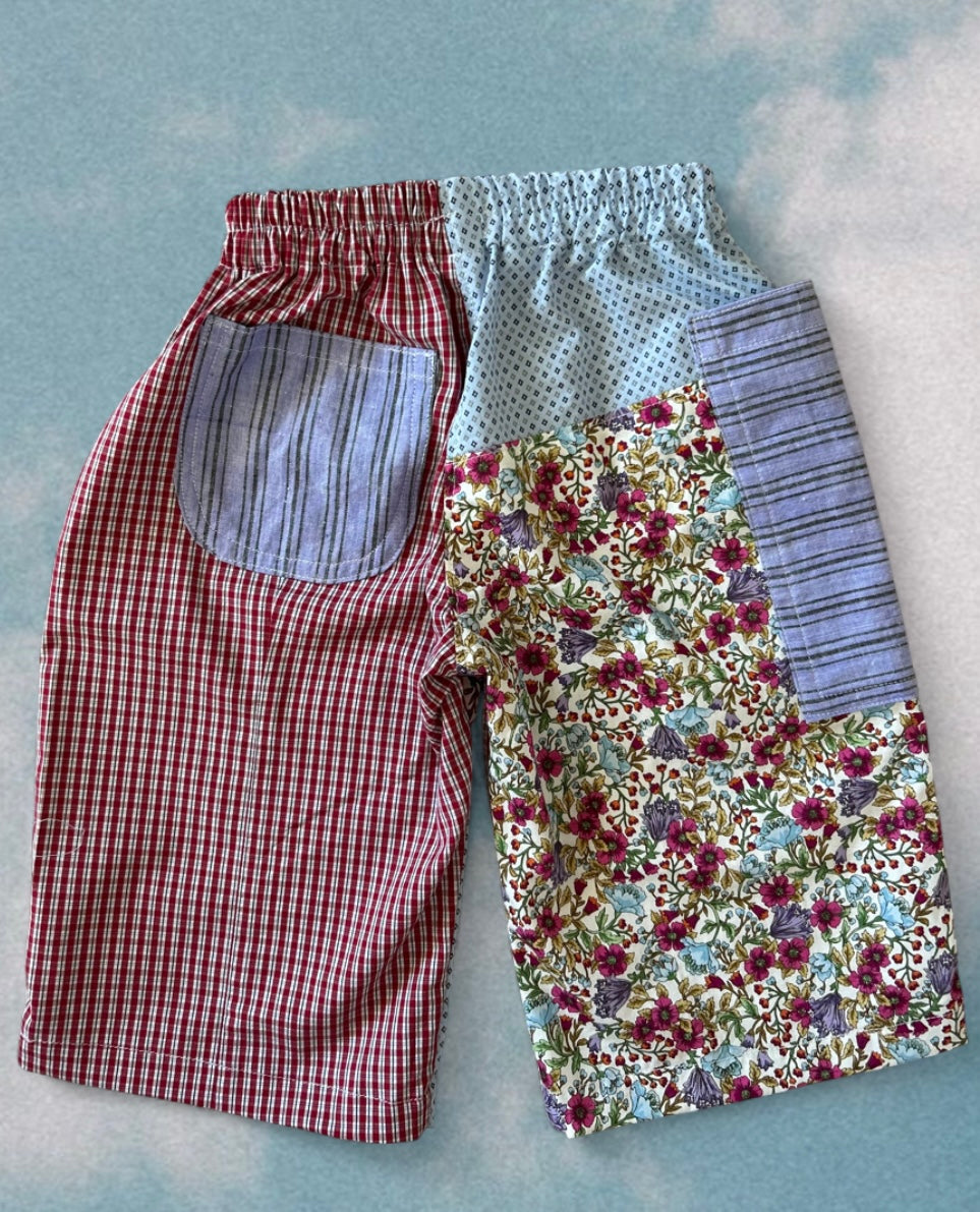 Patchwork Pants ~ Size 1 (12-18 months)