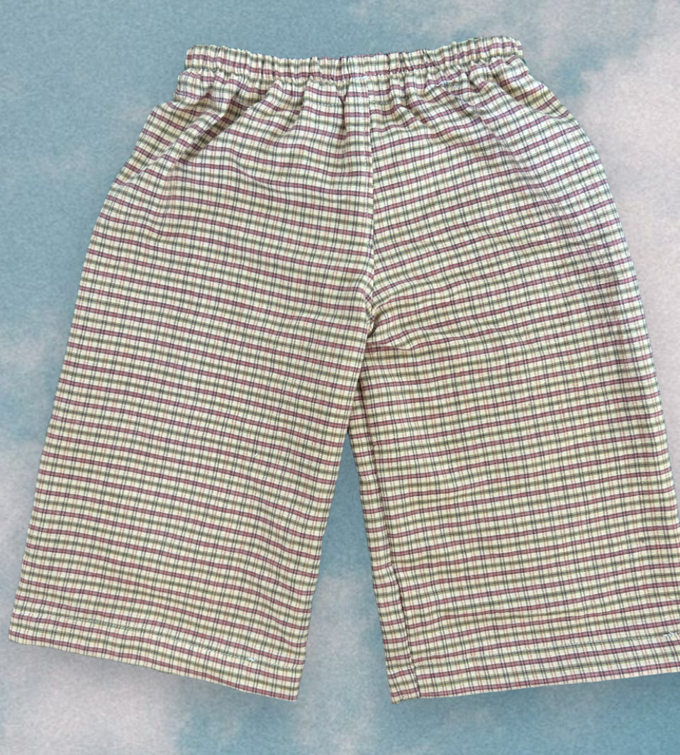 Plaid Star Pants (12-18months)