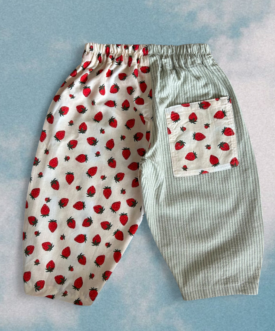 Strawberry Pants (size 9-12 months)