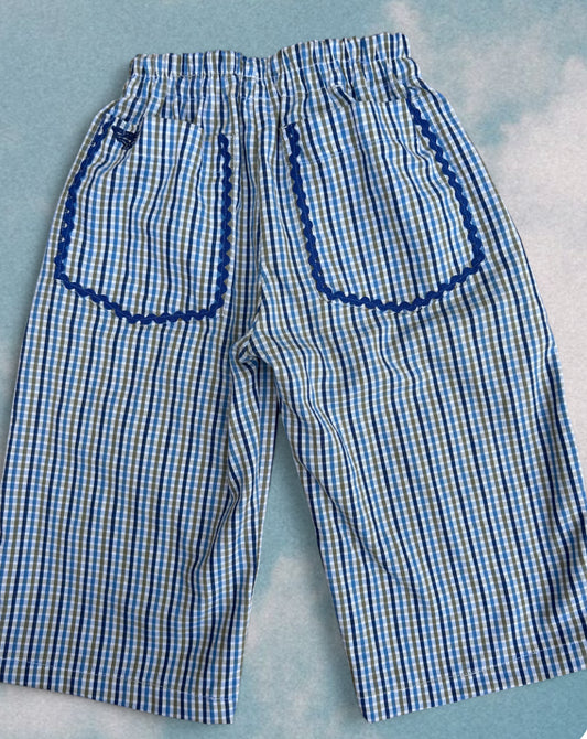 Blue & Green Star Pants (2-3 years)