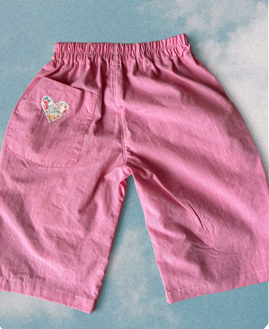 Floral Heart Pants (12-18 months)