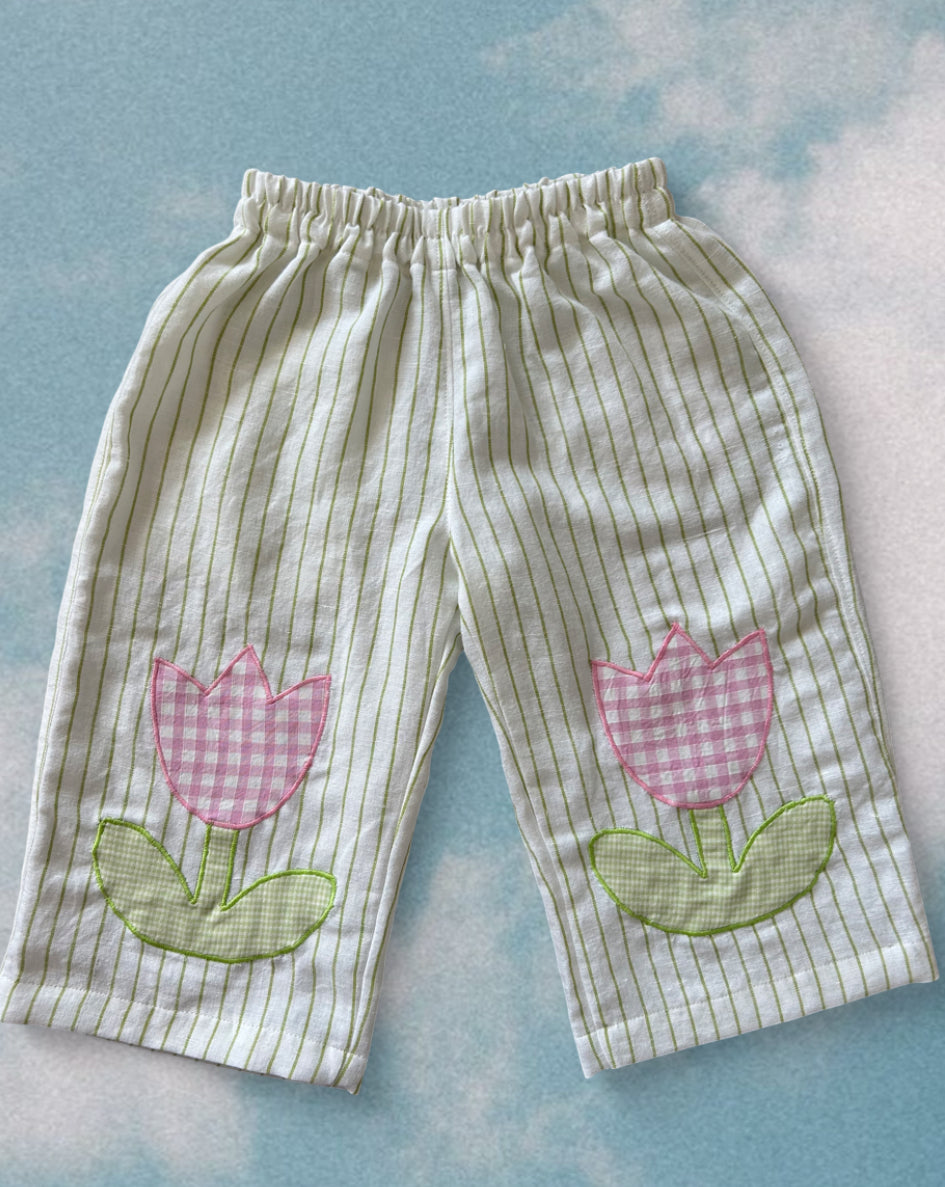 Linen Tulip Pants (2-3yrs)