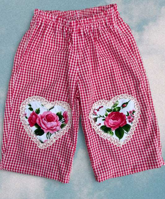Rose Heart Pants (18-24 months)