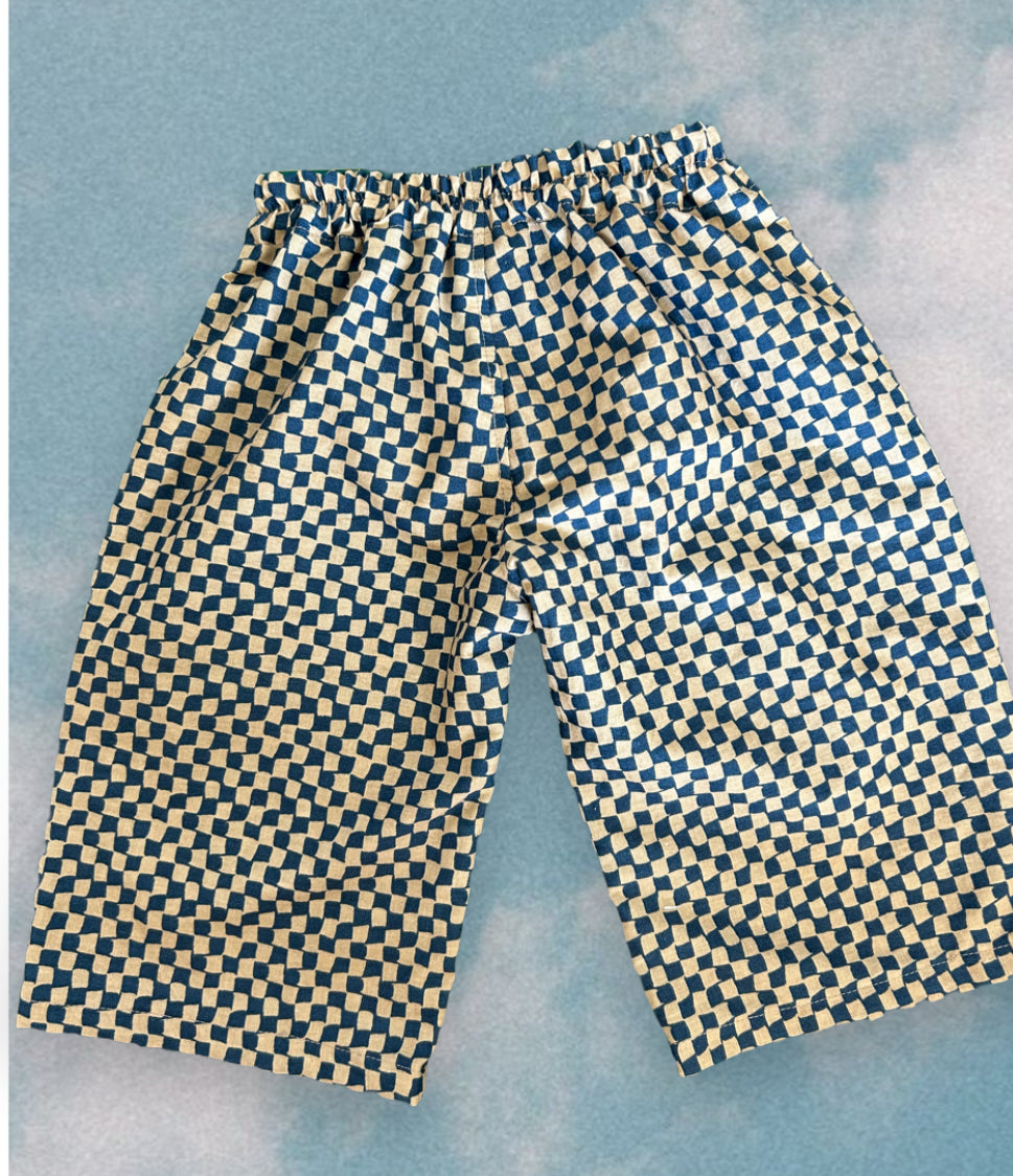 Checkered Star Pants (1/ 12-18months)