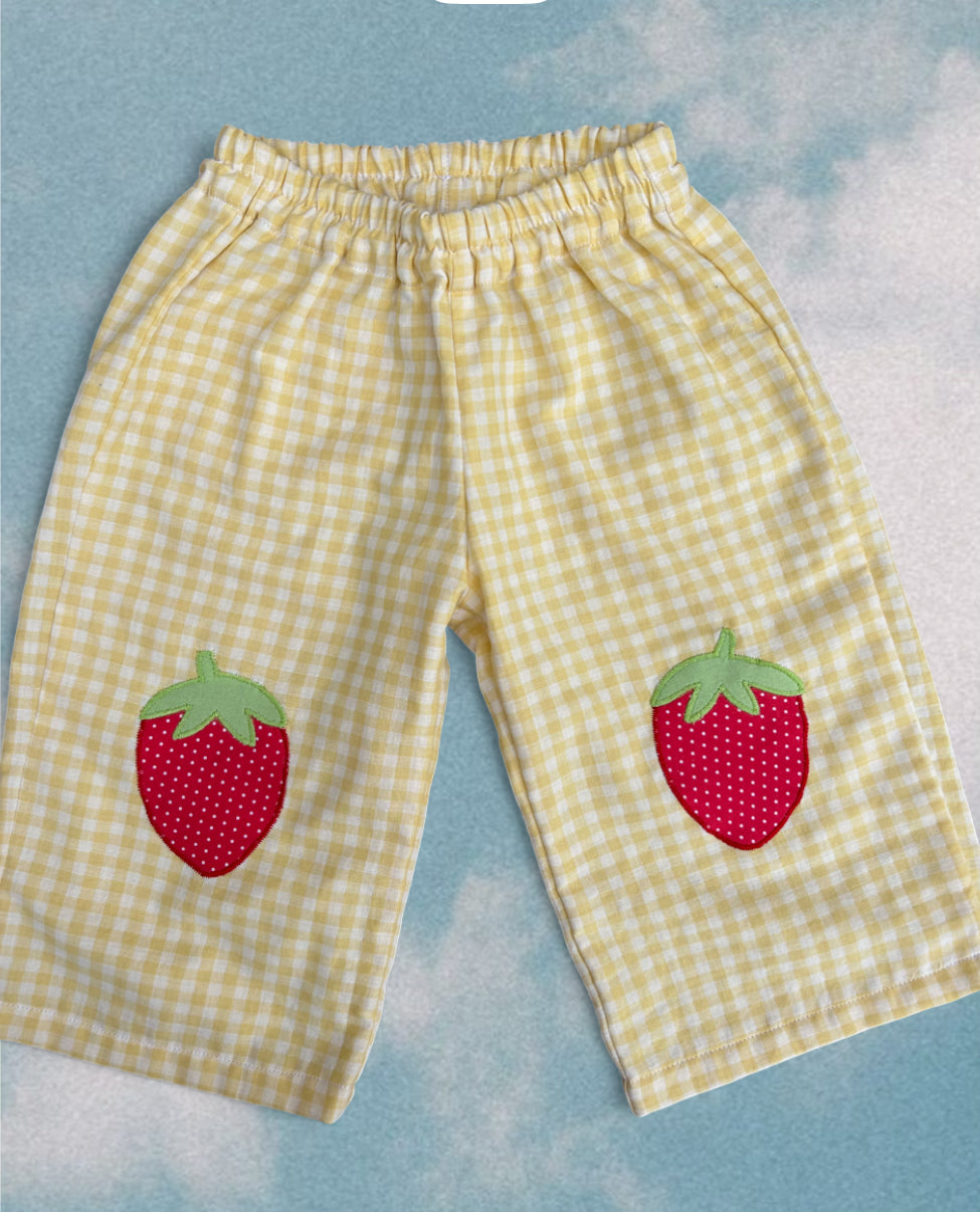 Strawberry Pants (18-24 months)