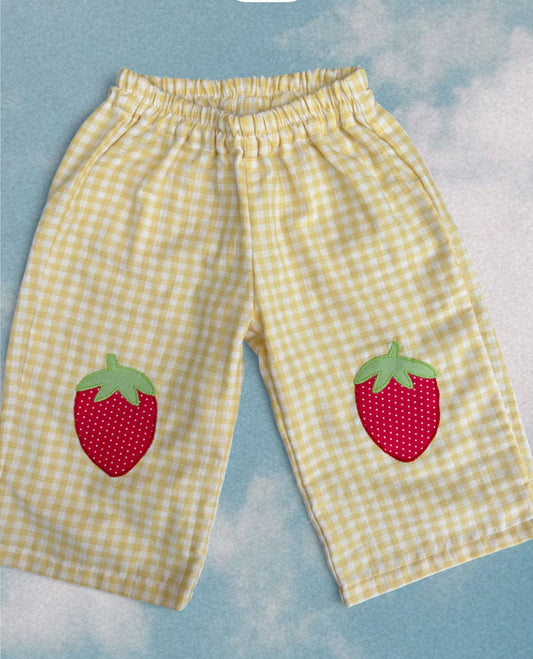 Strawberry Pants (18-24 months)
