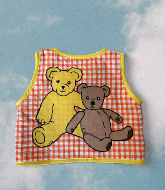 Big Ted & Little Ted Quilted Vest (12-18 months)