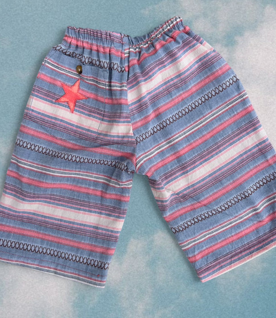 Stripy Star Pants (9-12 months)